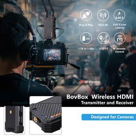 BovBox loop-out and IR control enable local monitoring.