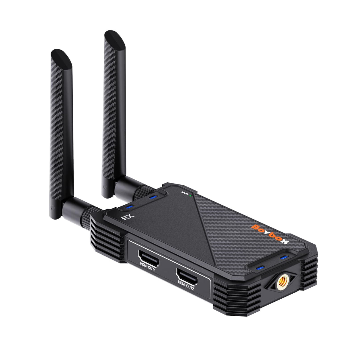 BovBox wireless HDMI receiver with 1312ft range for TV streaming