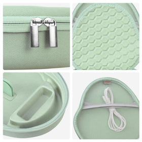 BOVKE case with dual zippers provides easy, secure access