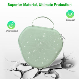 BOVKE carrying case includes a comfortable hand strap for portability