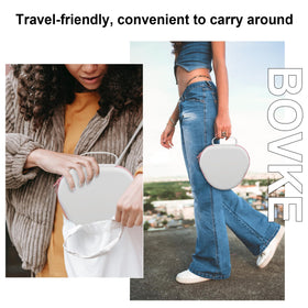 BOVKE Hand strap enables easy carrying for travel, work, or school
