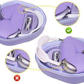 BOVKE AirPods Max 2 case hard EVA shell protects against impacts