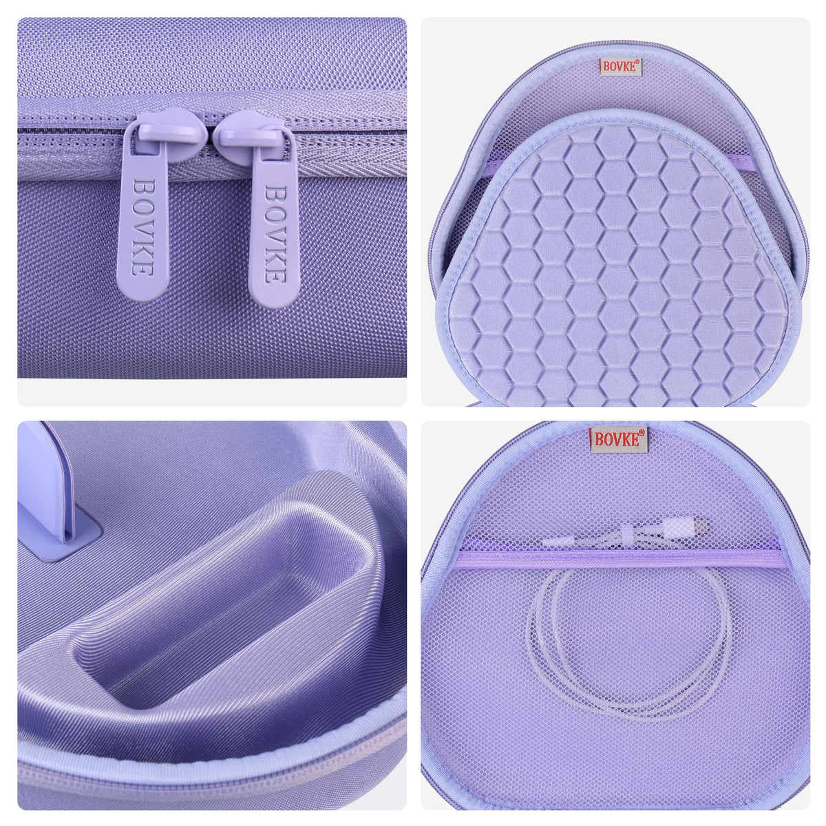 BOVKE AirPods Max 2 case velvet lining cushions headphones