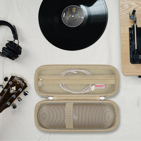 BOVKE Beats Pill carrying case semi-waterproof and dust-free protection.