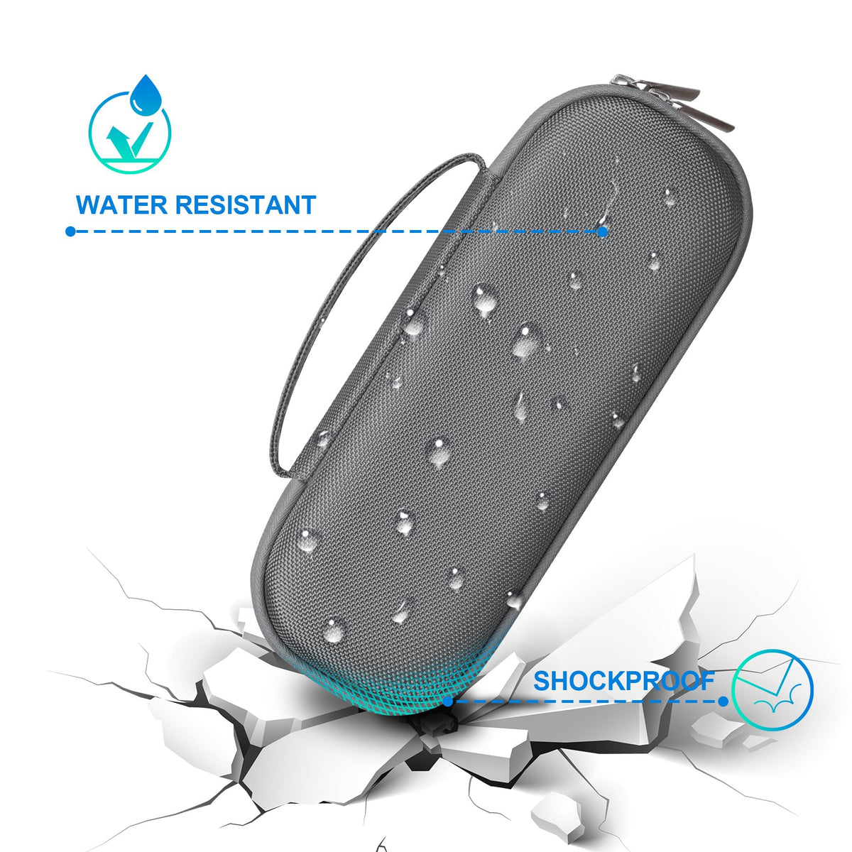 BOVKE Beats Pill case offers dust, shock, and water resistance for protection