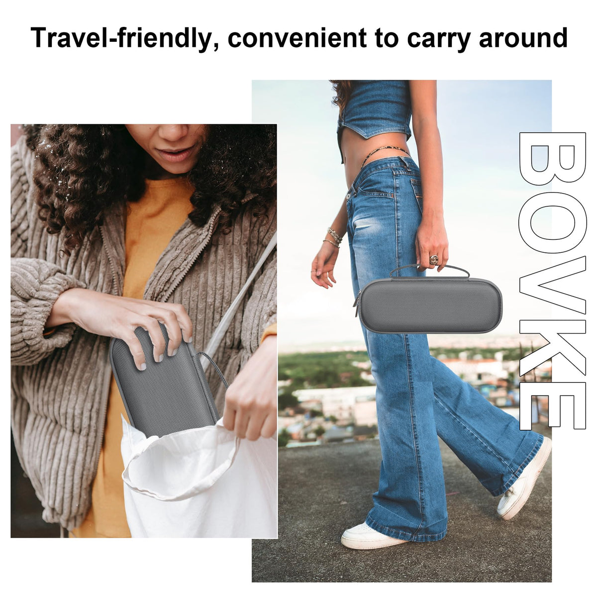 BOVKE Beats Pill case soft lining cushions against bumps and scratches
