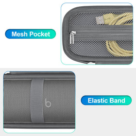 BOVKE Beats Pill case with zipper closure for quick access