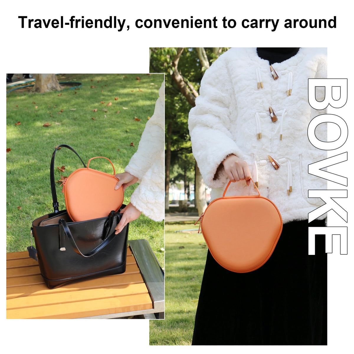 BOVKE AirPods Max 2 case hand strap for portable transport