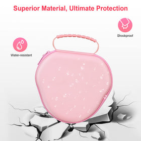BOVKE padded divider helps keep headphones and accessories separate and protected.