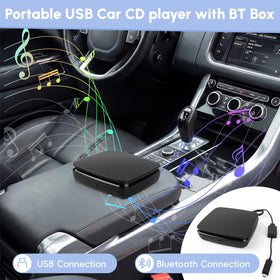 Bovrou close-up disc tray and control buttons, showing intuitive controls for reliable playback