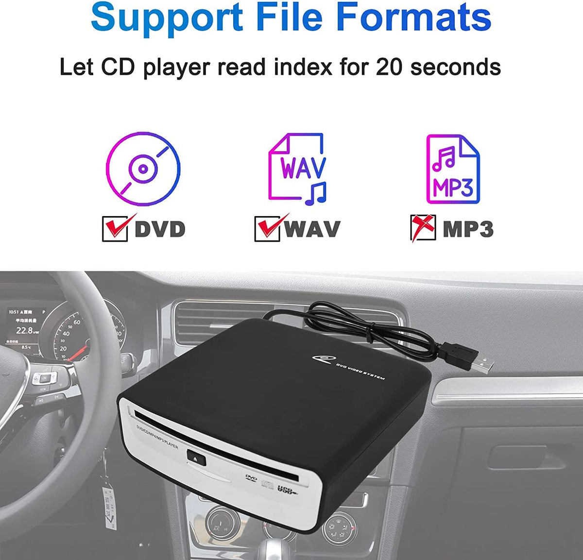 Bovrou compact unit fits in a glove box for easy storage