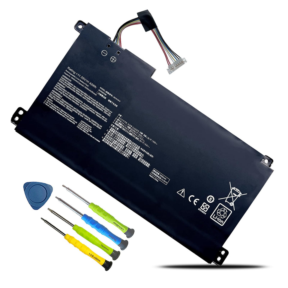 BOWEIRUI B31N1912 front view battery for Asus VivoBook with easy installation
