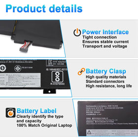 BOWEIRUI battery side profile highlighting sturdy casing and fit alignment