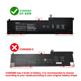 BOWEIRUI battery top label with model and capacity for clarity