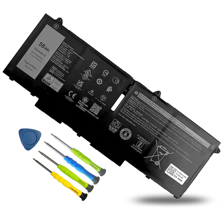 BOWEIRUI front packaging showing 07KRV replacement battery and benefits