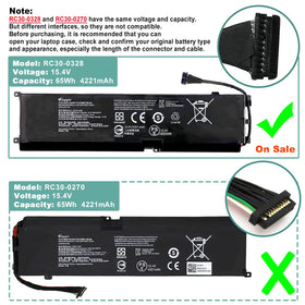 BOWEIRUI RC30-0328 cell pack texture detail showing build quality and durability