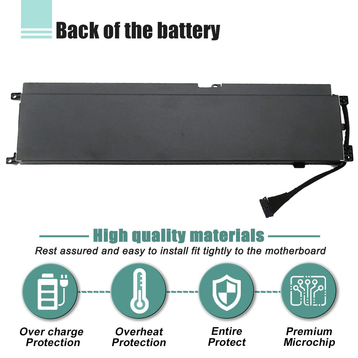 BOWEIRUI RC30-0328 installed in Razer Blade 15 highlighting direct replacement fit