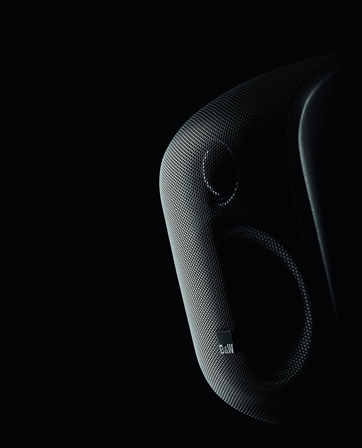 Bowers & Wilkins M-1 wall-mount brackets enabling discreet placement