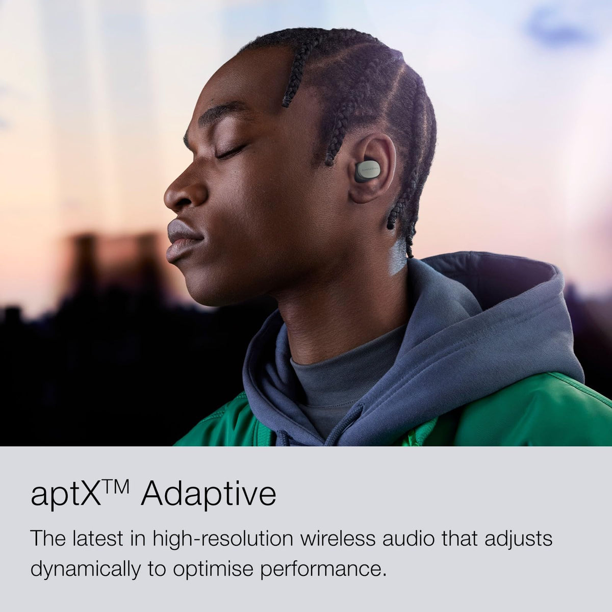 Pi6 with aptX Adaptive for stable, high-quality wireless audio.