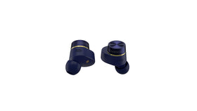 Bowers and Wilkins Pi7 S2 case in midnight blue for portable charging.