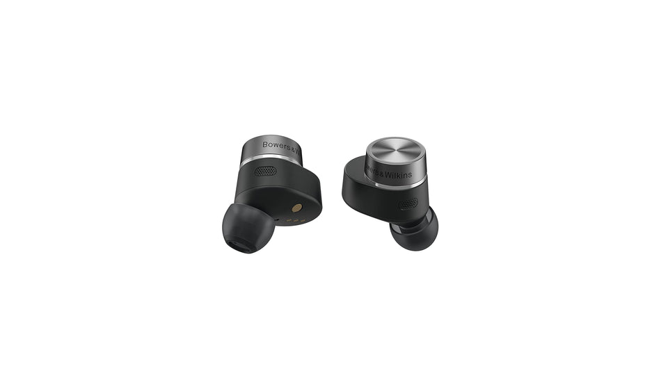 Bowers and Wilkins Pi7 S2 in-case charging for all-day listening.