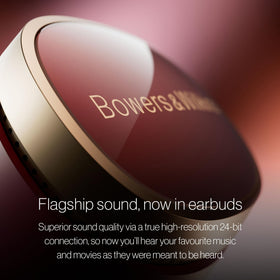 Bowers & Wilkins Pi8 case top-view showing compact design