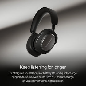 Bowers Wilkins Px7 S3 microphone array for clear calls