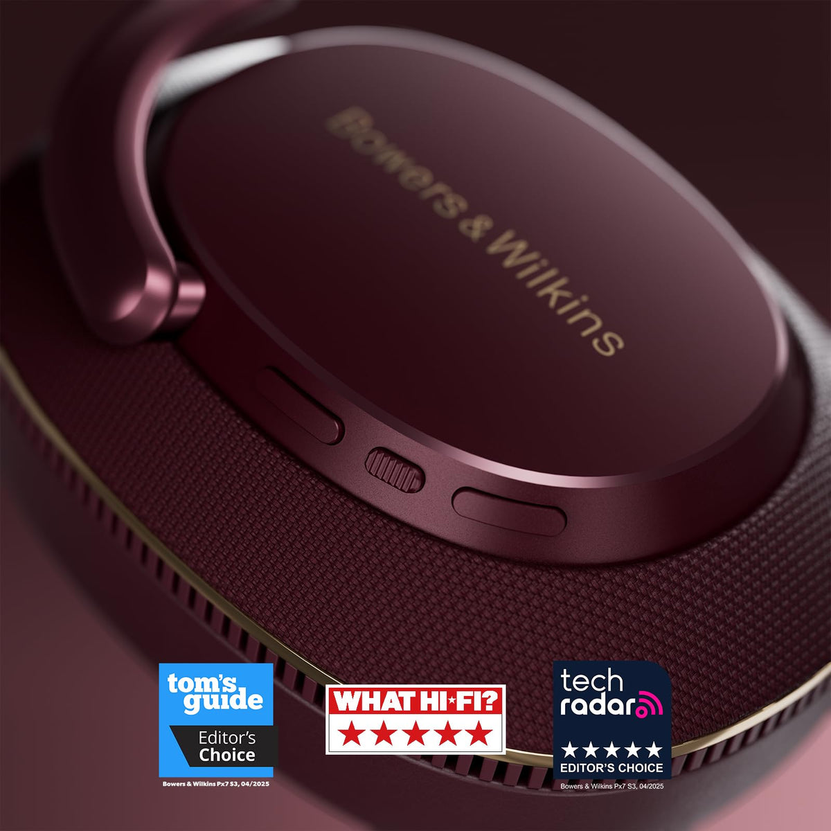 Travel-ready Px7 S3 design for on-the-go listening