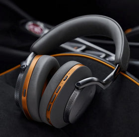 Galvanic Grey finish with Papaya accents for premium aesthetics.