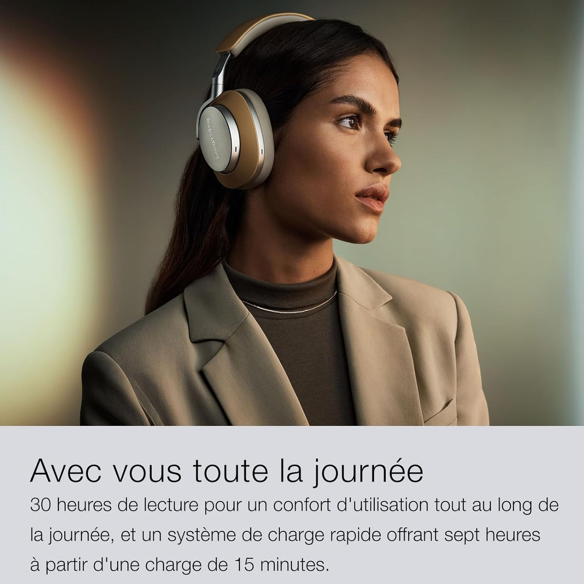 Px8 battery life supports long listening with quick recharge for travel