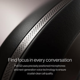 Bowers and Wilkins Px8 S2 earcup controls for quick adjustments on the go