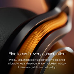 DSP unit closeup on Px8 S2 McLaren Edition emphasizes high-fidelity handling