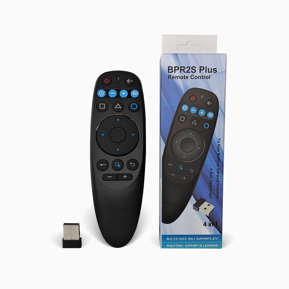 BOXPUT Android remote with air mouse for precise navigation on Android TV boxes.
