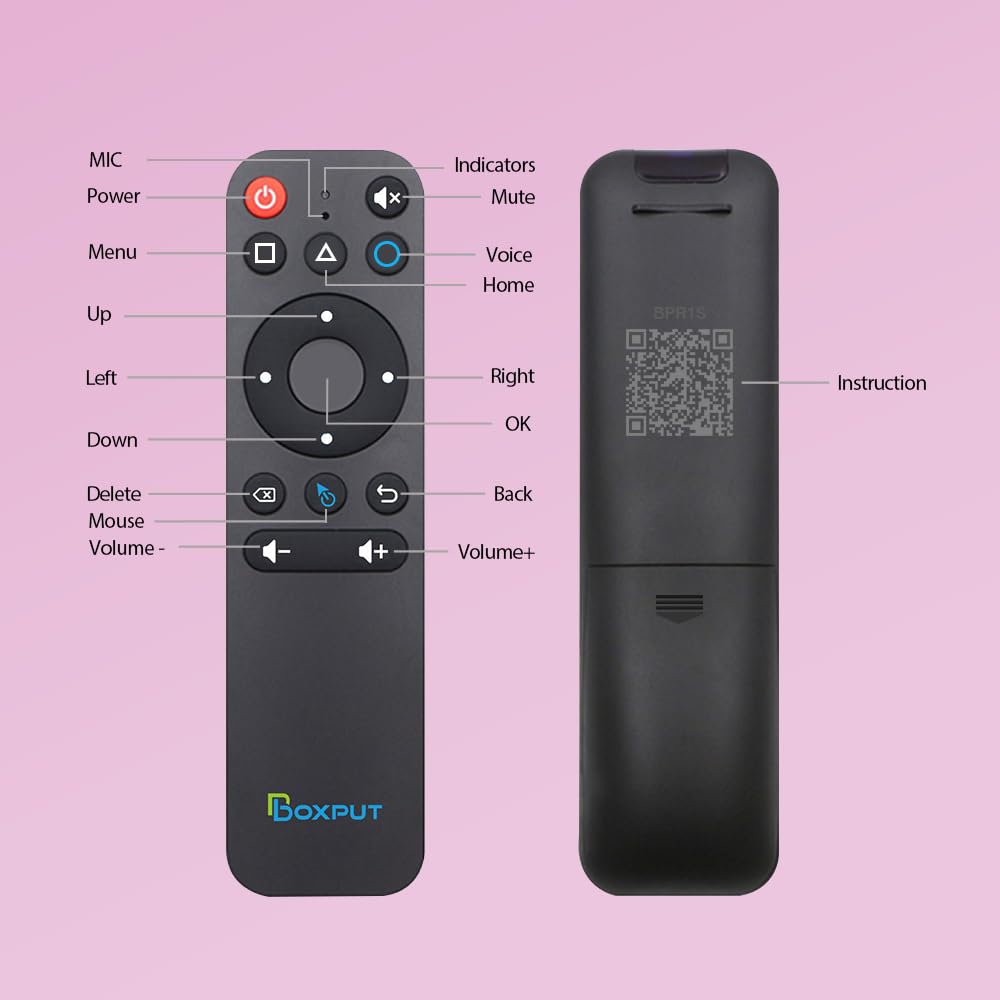 BOXPUT BPR1S compatibility indicators with various Android devices