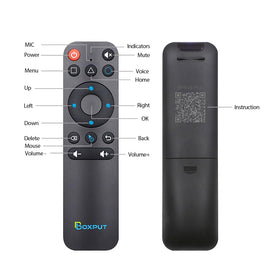 BOXPUT BPR1S Plus remote demonstrates IR learning for broad compatibility