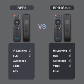 Quick infrared learning setup guide for BOXPUT BPR1S remote