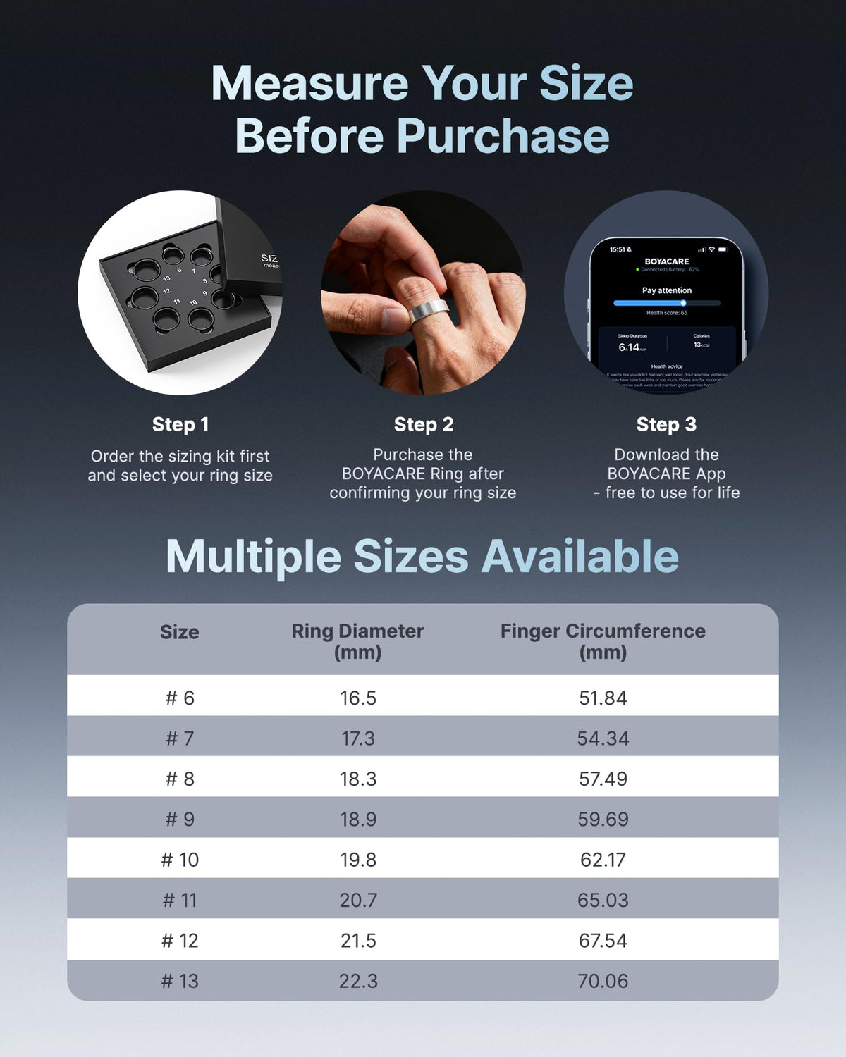 BOYACARE ring call vibration demonstrating discreet alert for incoming calls