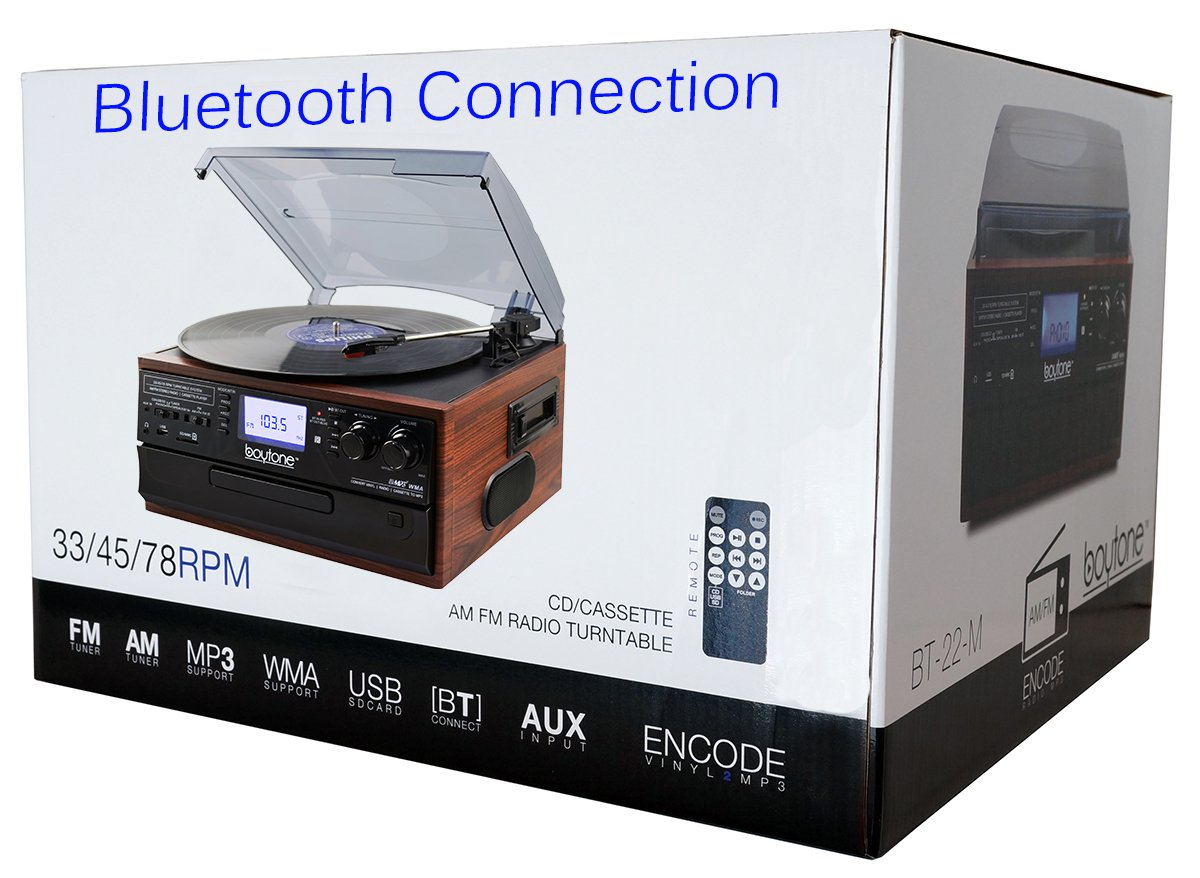 Boytone BT-22M all-in-one hub; versatile media for gatherings.