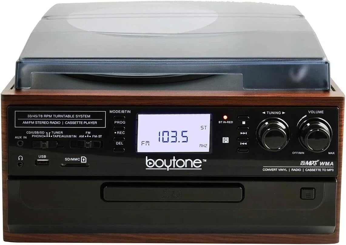 Boytone BT-22M Bluetooth streaming; wireless music from any device.