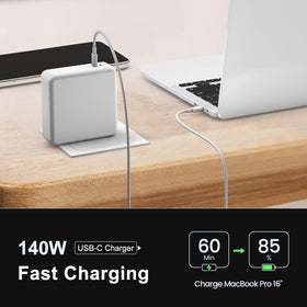 Boyunenge 140W USB-C Charger ready for on-the-go charging anywhere