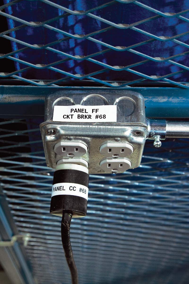 Brady Authentic label suited for BMP21-PLUS and BMP21-LAB printing.