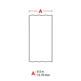 All-in-one cartridge with ribbon and label supply for easy setup