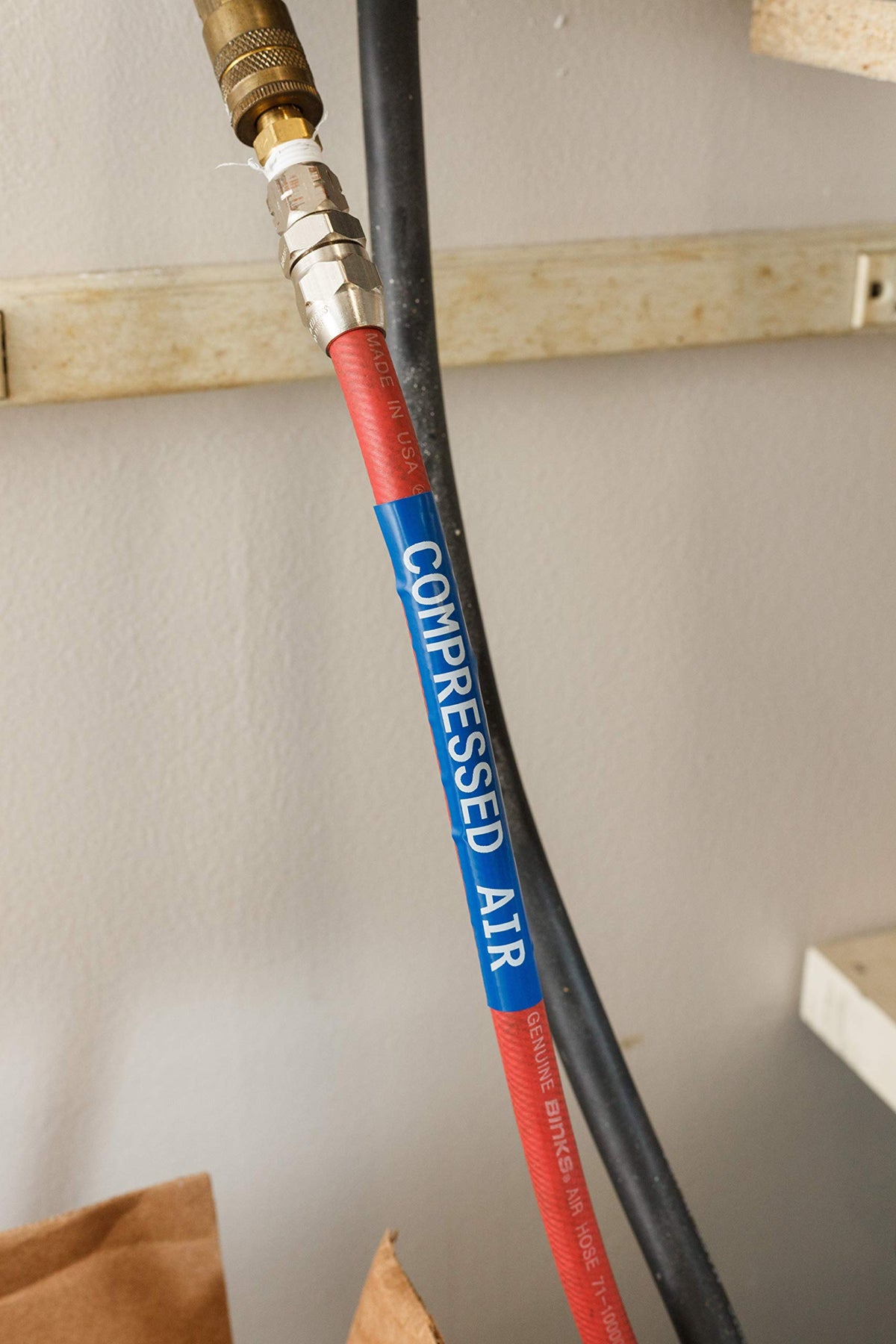 Brady Authentic label on equipment for easy identification in busy environments