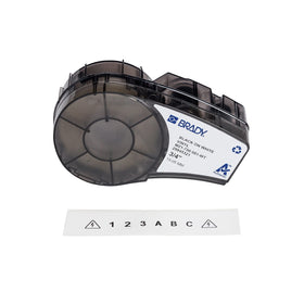 Brady Authentic M21-750-581-WT floor marking label for safety zones.