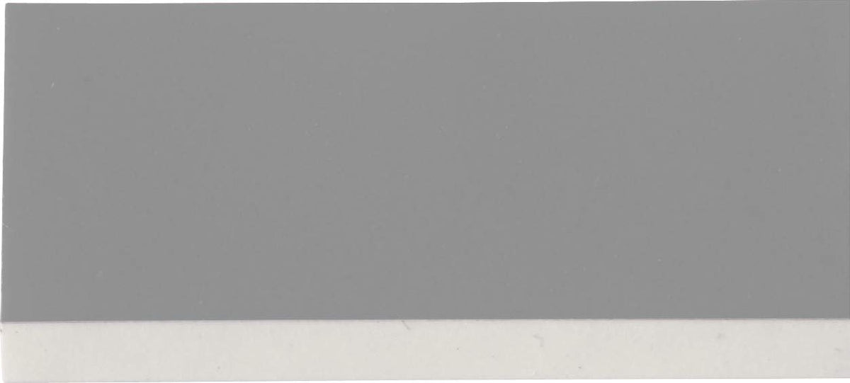 Brady label close-up texture and adhesive demonstrating conformability benefit