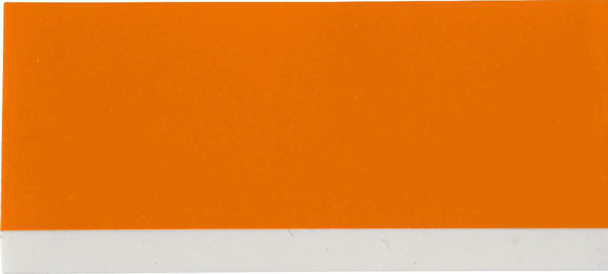 Brady vinyl texture close-up displaying durable film and long-life benefit