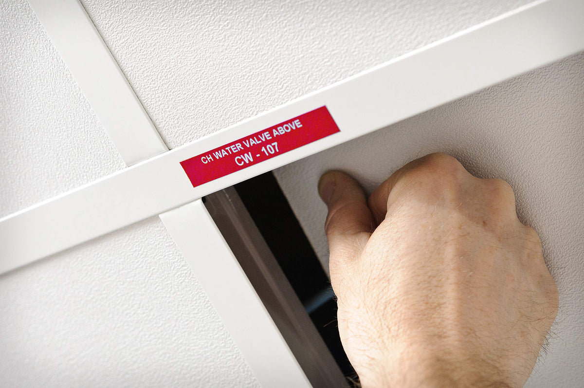 Brady label outdoors resisting moisture and grime for dependable identification