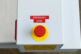 Brady vinyl label tape designed for rough surfaces to label pipes and equipment.