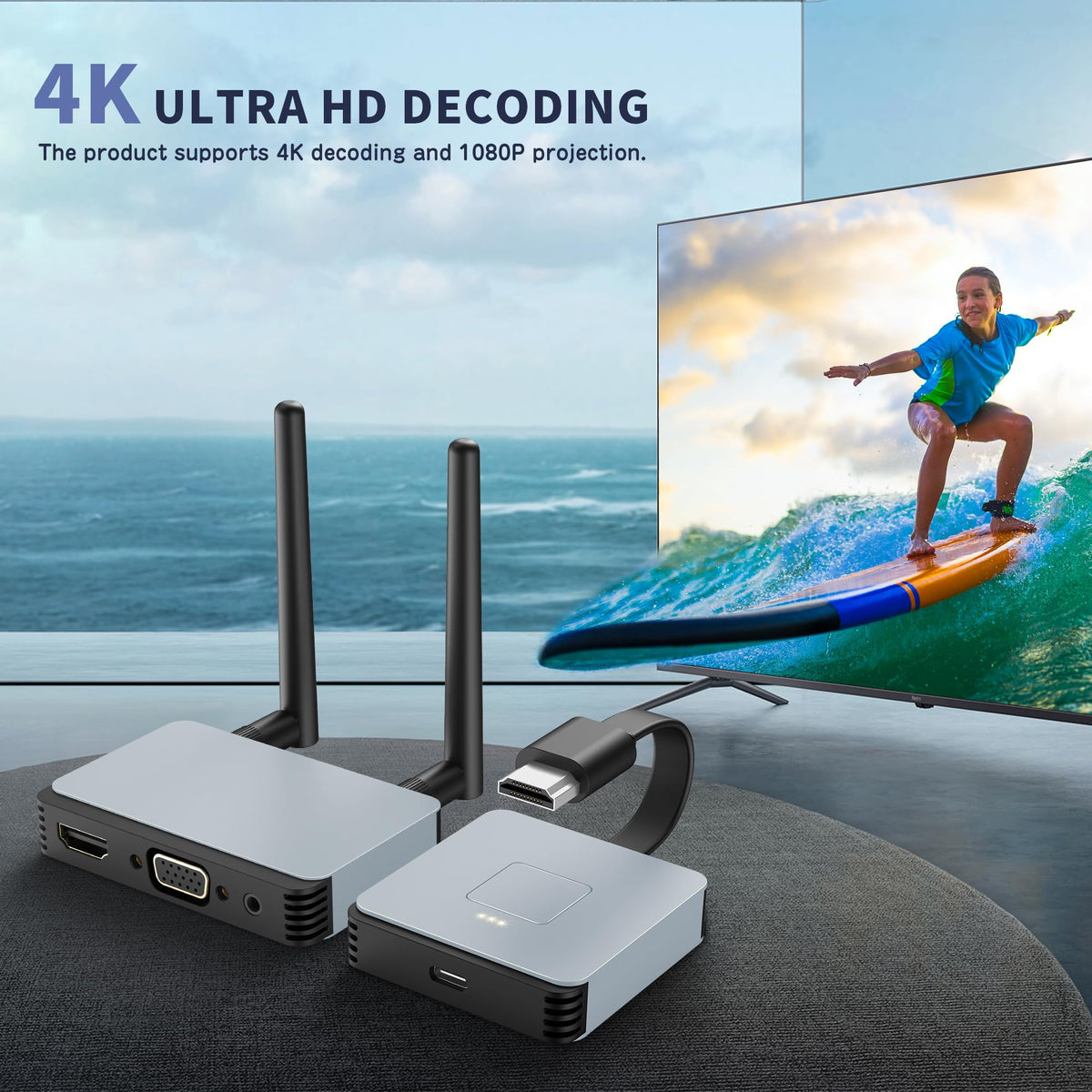 BRAIDOL long-distance streaming up to 30 meters with low latency