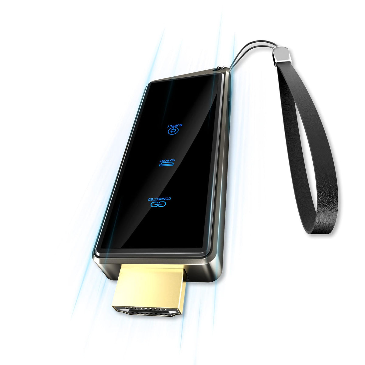 BRAIDOL Wireless HDMI dongle front view for portable TV streaming